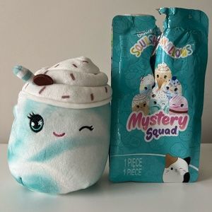 Squishmallows NEW Mystery Squad 5" Mint Chocolate Milkshake